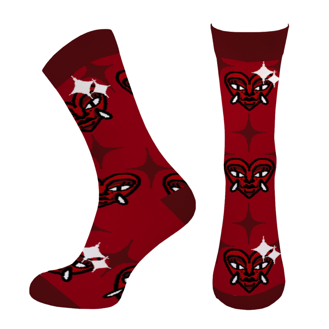 Ponožky Loveink x FATKAT ,,Heart"