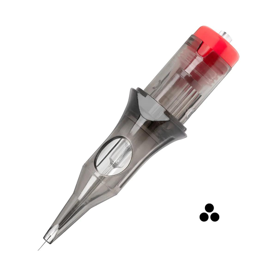 Tetovací cartridge El Cartel V2 - 0.25 3RL Long Taper 10 ks