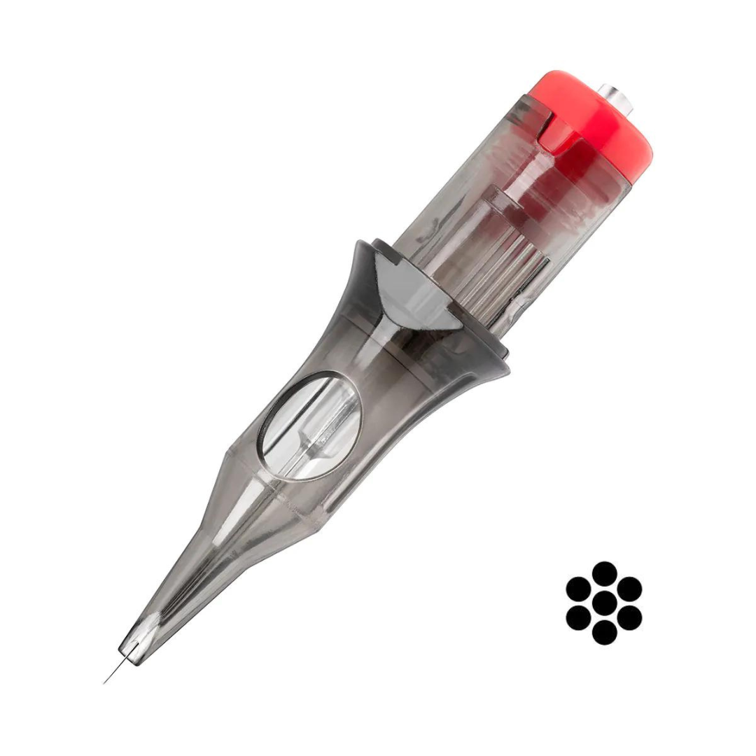 Tetovaci cartridge El Cartel V2 - 0.25 7RL Long Taper 10 ks