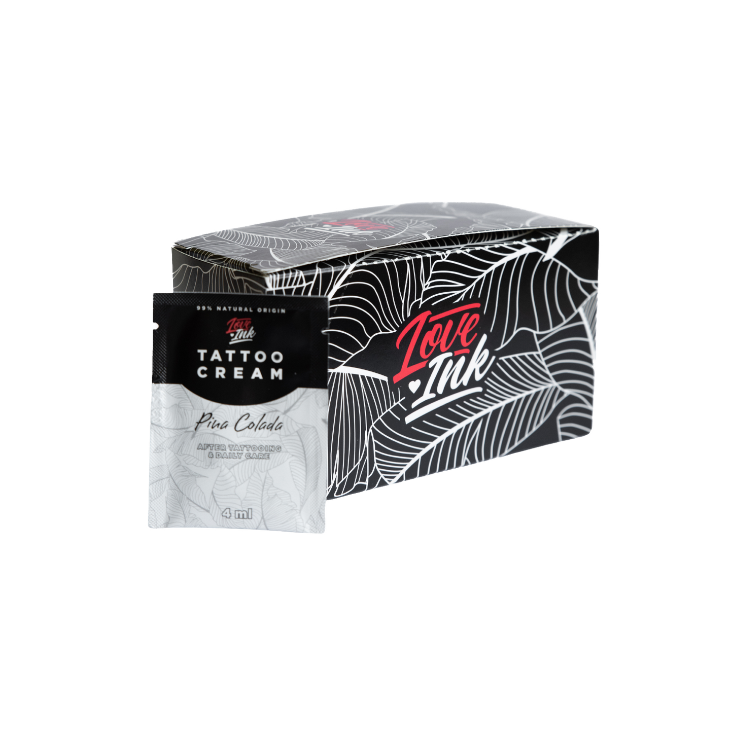 Vzorky Tattoo Cream v malé krabičce